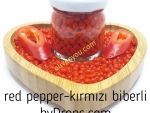 Kırmızı Biberli Drops (Gıda Havyarı) 370 cc Long Kavanoz