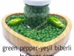 Yeşil Biberli Drops (Gıda Havyarı) 370 cc Long Kavanoz